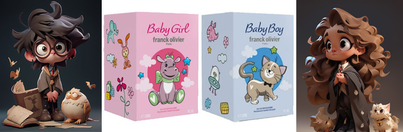Парфуми для дітей Franck Olivier Baby Boy та Franck Olivier Baby Girl
