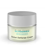 Dr.Schrammek Global Defense Cream Захисний дневной крем SPF 20 (UVA-UVB) c витаминами А, Е, гиалуроновой кислотой, комплексом Elix-IR™ (защита от фотостарения) 50 ml