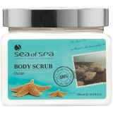 Скраб для тіла с солью Мертвого моря и ароматом океана Sea of Spa Body Scrub Ocean 350мл 7290017409924