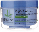Hempz Triple Moisture herbal Whipped Creame Body Scrub зволожуючий Скраб для тіла тройного действия 176g 676280022157