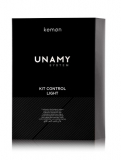Kemon Kit Unamy Control Light – полуперманентное дисциплинирование окраш. и осветлен.волос 250+400+500 мл