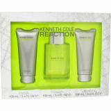 Kenneth Cole REACTION SET туалетна вода 100 ml + гель після гоління 100 + шампунь для тіла та волосся 200 ml
