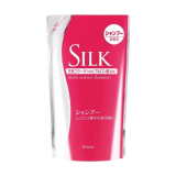 Kracie KR 74402 Шампунь-эссенция для волос Silk ж восстанавливающий, увлажняющий для выпадающих, сухих и ломких волос 350ml сменный блок