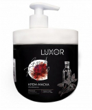 Luxor Professional Sulfate & Paraben Free Крем-Маска для волосся с перцем (капсаицином) и Маслом Чиа восстановление волос 1000 мл