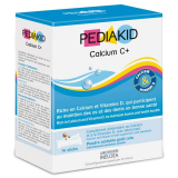 PK12 Pediakid педиакид КАЛЬЦИЙ С+ для укрепления и роста костей и зубов / Pediakid CALCIUM C+ упаковка 14 стиков