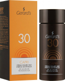 Gerards Capri Sun Cream For Face SPF 30 UVA/UVB Антиоксидантный суперзволожуючий крем для обличчя, тіла и зоны декольте SPF 30 UVA-UVB с органическими фильтрами TINOSORB S® и TINOSORB M® и гиалуроновой кислотой 3% 8015903114015