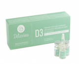 Delta Studio укрепляющее средство для профилактики выпадения волос при жирной кожи (DETOXINA D3 – COFANETTO DA) 12х6 ml