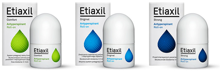 У нас появились антиперспиранты Etiaxil объёмом 15 мл трёх типов в новой упаковке У нас появились антиперспиранты Etiaxil объёмом 15 мл трёх типов в новой упаковке