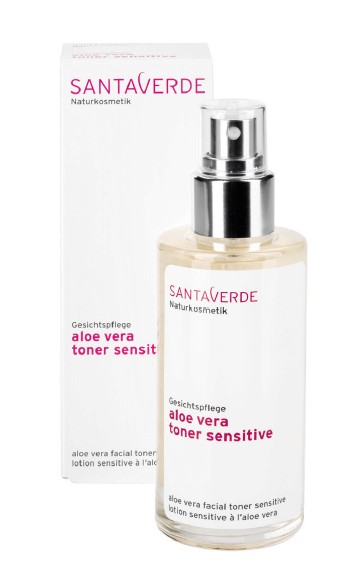 Santa Verde тоник для лица с алоэ вера для чувствительной кожи aloe vera facial toner sensitive 100ml 4005529216013
