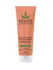 Hempz Sweet Pineapple & HOney Melon Body Wash/ зволожуючий Гель для душу Ананас-медова диня 250 мл