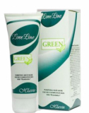 Hlavin love Line green D. Light протеїнова Грязьова очищуюча и Заспокійлива Маска для жирної та комбінованої шкіри 175 мл