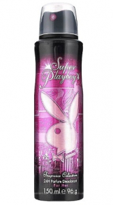 PlayBoy BY super FEMale Парфумований Дезодорант для жінок 150мл