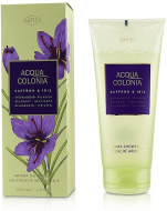 4711 AquAcqua Colonia SAFFRON & iris 200 ml Shower Gel Гель для душу