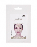 Mila Альгінатна Маска Золото и жемчуг (укрепление, живлення, разглазивание зморшок) пакет 250г