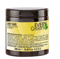 Every green сухе волосся Маска з екстрактом сої, мигдалю, олії та кокосової олії Dry Hair Mask