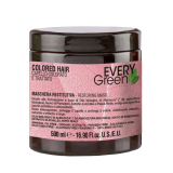 Every green Маска для фарбованого та обробленого волосся, з олією абрикосу, томатним соком, екстрактом деревію та прополісу Colora Maska Protettiva