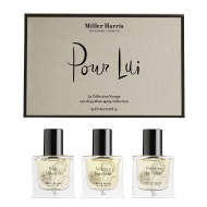 Miller Harris Le Collection Voyage - Pour Lui 3 х 14 ml парфумована вода (etui Noir, vetiver Insolent, Feuilles de Tabac)