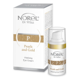 Norel DZ 051 Pearls and Gold - Vitalizing Anti-Age eye Emulsion– відновлююча емульсія с коллоидным золотом для периорбитальной области 15мл
