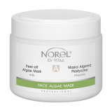 Norel Peel-off algae Moisturising with milk Mask молочна Альгінатна Маска для сухої та шкіри, що лущиться, рекомендується після процедур чистки та Пілінгу 250 g