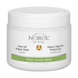 Norel Peel-off algae Mask lifting with wheat protein відновлююча протеїнова Альгінатна Маска для чутливої шкіри, рекомендується після чищення та надмірного перебування на сонці
