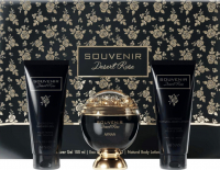 Afnan Perfumes Afnan Souvenir Desert Rose set (парфумована вода 100 ml + 100 ml гель для душу + 100 ml лосьйон для тіла)