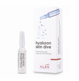 Alex Cosmetic HYALURON Skin DIVE Концентрат для інтенсивного зволоження с 2-мя типамта гіалуроновой кислоты 7x1.5 ml