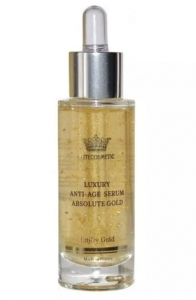 AlgoMask Luxury anti age age Serum Absolute Gold Сироватка для коррекції зморшок з золотом 30мл