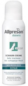Allpresan Diabetic Microsilber+ Repair Крем-піна для сухої та потрісканої шкіри стоп