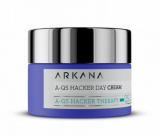 Arkana A-QS Hacker Day Cream - Матуючий денний крем з гіалуроновою кислотою, пантенолом, рисовой пудрой, белой глиной и комплексом Quora Noni PRCF® 50 мл