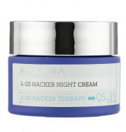 Arkana A-QS Hacker Night Ceam - нічний крем з гіалуроновою кислотою, Bacuchiol та комплексом Quora Noni PRCF® 50 ml