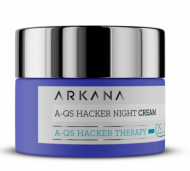 Arkana A-QS Hacker Night Cream - нічний крем з гіалуроновою кислотою, Bacuchiol и комплексом Quora Noni PRCF® 50 мл