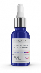 Arkana Full Spectrum Vitamin Drops - краплі для захисту шкіри, багаті каротиноїдами та стимулюючі вироблення вітаміну D 30 ml