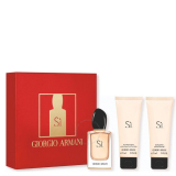 Giorgio Armani Armani SI set (парфумована вода 50 мл +75 лосьйон для тіла+75 гель для душу)