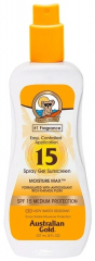 Australian Gold SPF 15 Spray Gel 237ml Спрей Гель для засмаги на сонці