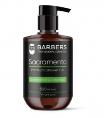 Barbers Professional Cosmetics Гель для душу Barbers Sacramento 500 мл