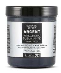 Black Professional Ламінуюча та реконструююча маска Argent Glowing Effect ,1000мл