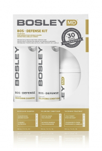 Bosley BOS Defense набір для попередження стоншення волосся (шампунь, кондиціонер, догляд)