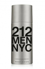 Carolina Herrera 212 Men 150 ml deo Spray Парфумований Дезодорант спрей для чоловіків