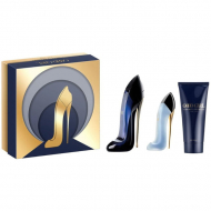 Carolina Herrera Good Girl set (парфумована вода 80 ml + 100 мл лосьйон для тіла + 30 ml парфумований Спрей димка для волосся )