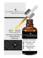 Chantarelle Niacinamide & Gaba Boost-Serum Advanced Recovery сироватка-бустер з ніацінамідами та ГАМК-кислотою, миттєво та надовго зволожує 30ml