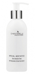 Chantarelle Ultra Sensitive Toner заспокійливий тонік з екстрактом гамамелісу та алое, для всіх типів шкіри, також для чутливої та шкіри з куперозом 200ml