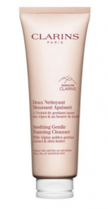 Clarins Мусс для вмивання Doux Nettoyant Moussant Apaisant, для сухої, чутливої шкіри 125ml