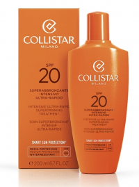 Collistar Intensive Ultra-rapid Supertanning Treatment Spf 20 інтенсивний активатор засмаги 200 мл