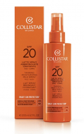 Collistar Tanning Moisturizing Milk Spray Face-Body Spf 20 зволожуюче молочко для засмаги для обличчя та тіла спрей 200 мл