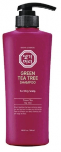 Daeng Gi Meo Ri Green Tea Tree Shampoo Зелений шампунь з екстрактом чайного дерева для жирної шкіри голови, 500 мл