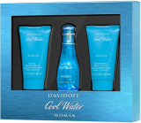 Davidoff Cool Water set (туалетна вода 50 ml +лосьйон для тіла 50 + гель для душу 50)