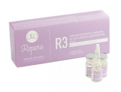 Delta Studio Продукт для лікування структури волосся при випаданні (Repara R3 – Cofanetto Da) 12х6 ml