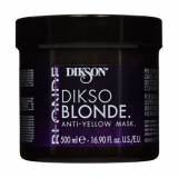 Dikson Dikso BLONDE Mask Antigeallo Маска для знебарвленних волос порошком з кератином і пшеницею + технологія Dikso Plex (11 видів амінокислот) PH 4.0 500мл 8000836244298