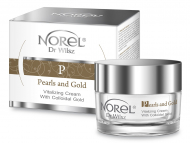 Norel Pearls and Gold – Revitalizing Cream with colloidal Gold – відновлюючий крем с коллоидным Золотом для зрілої шкіри 50мл