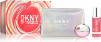 Donna Karan Be Delicious Fresh Blossom set (парфумована вода 100 ml +125 body mist+pouch)